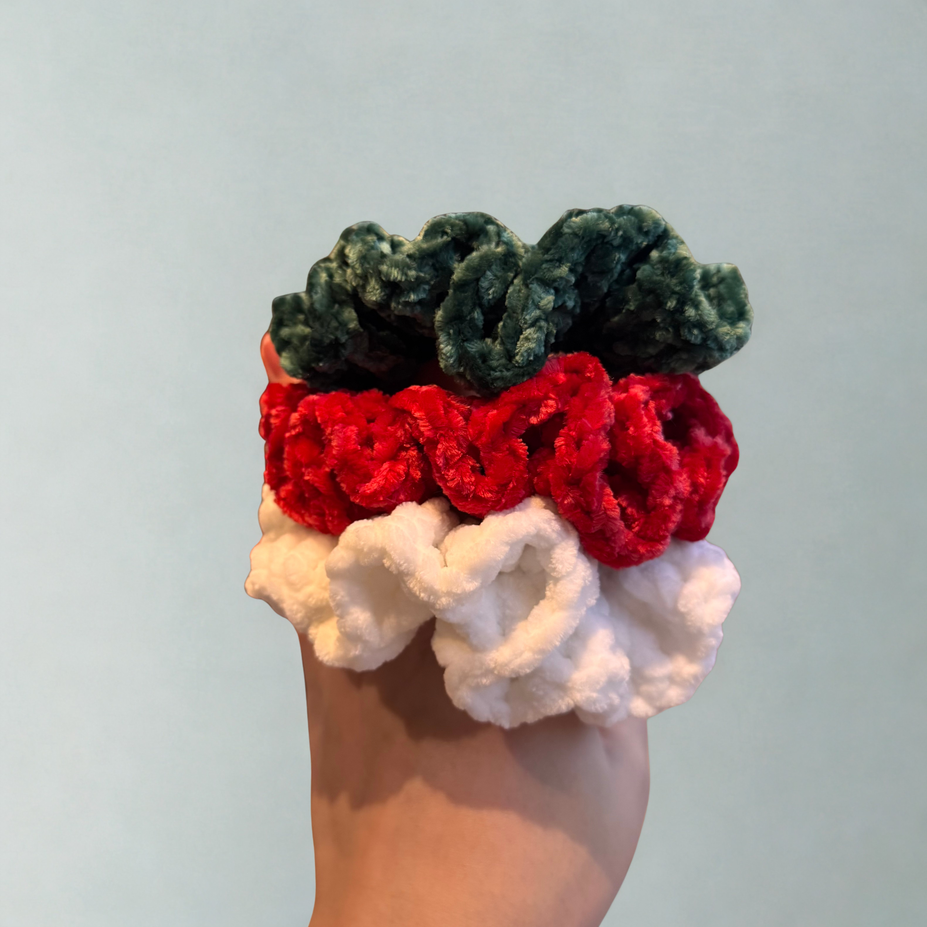 Scrunchie julebundle