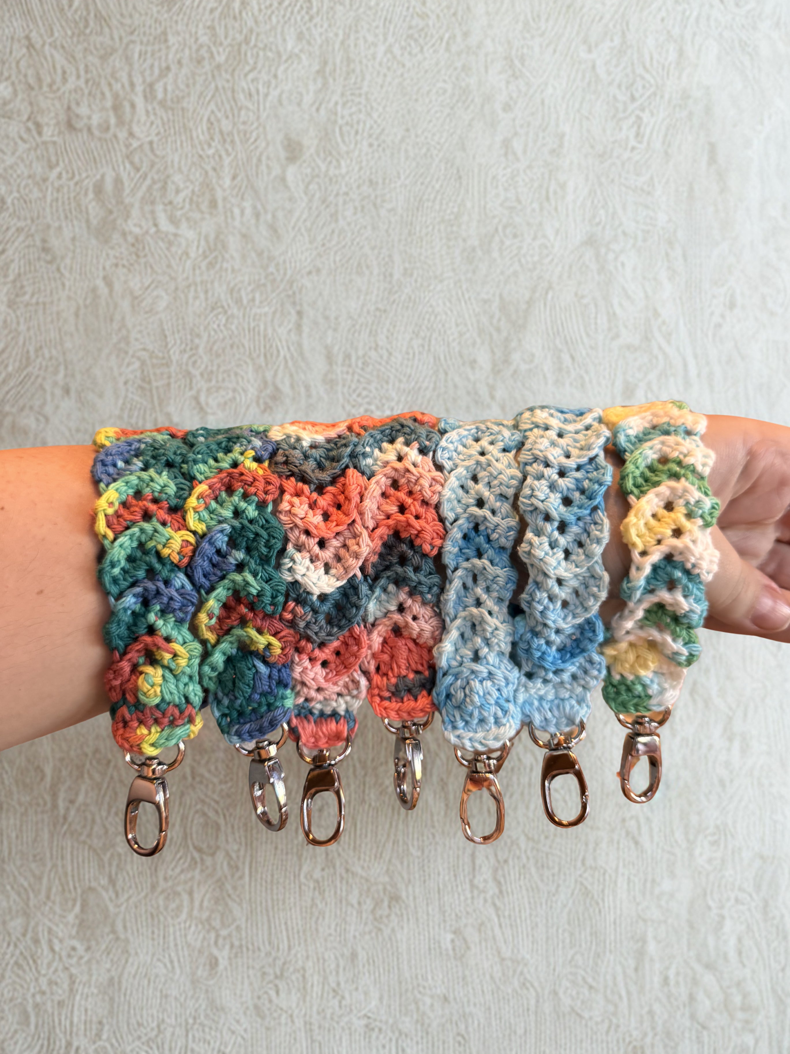 Wristlet nøkkelring/bagcharm