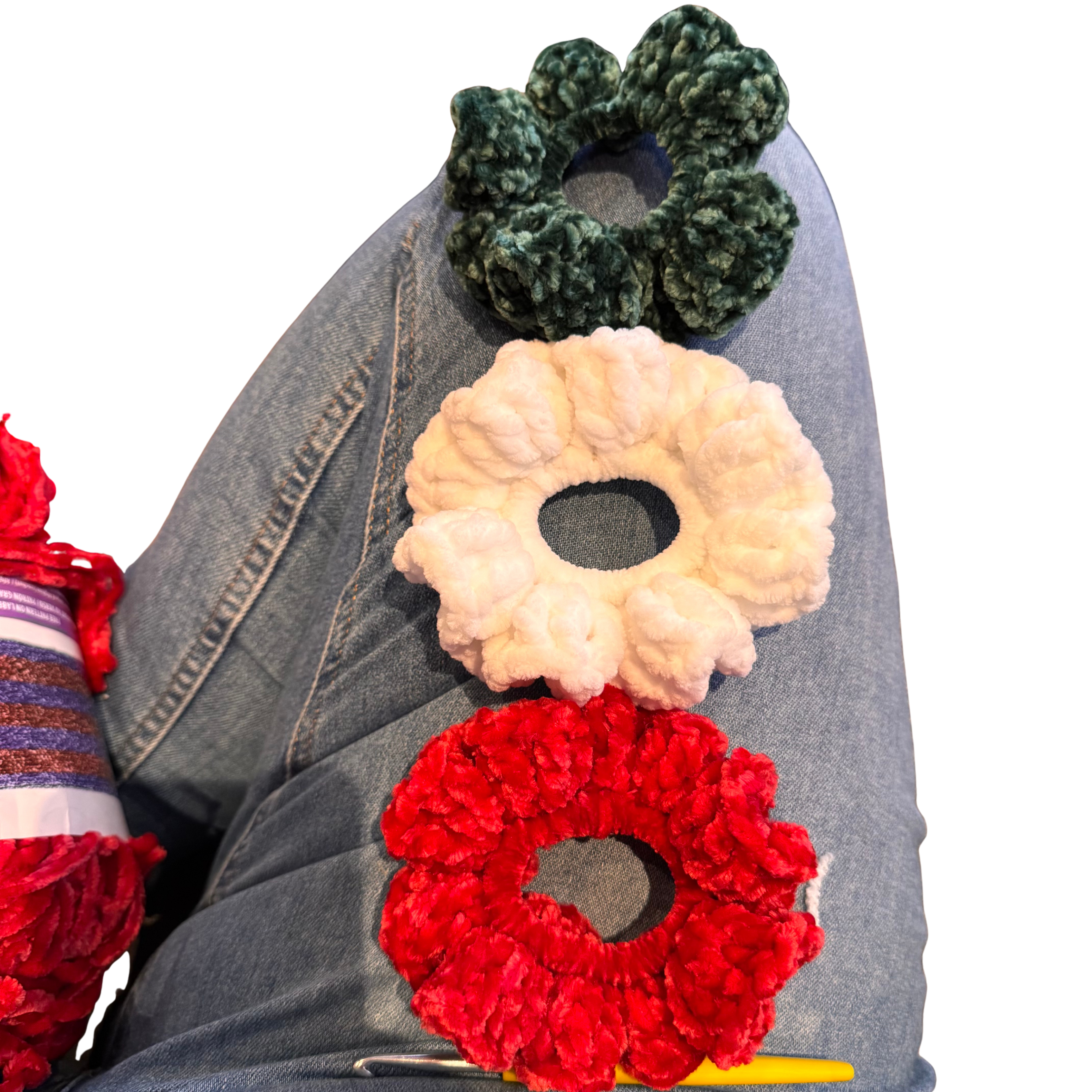 Scrunchie julebundle