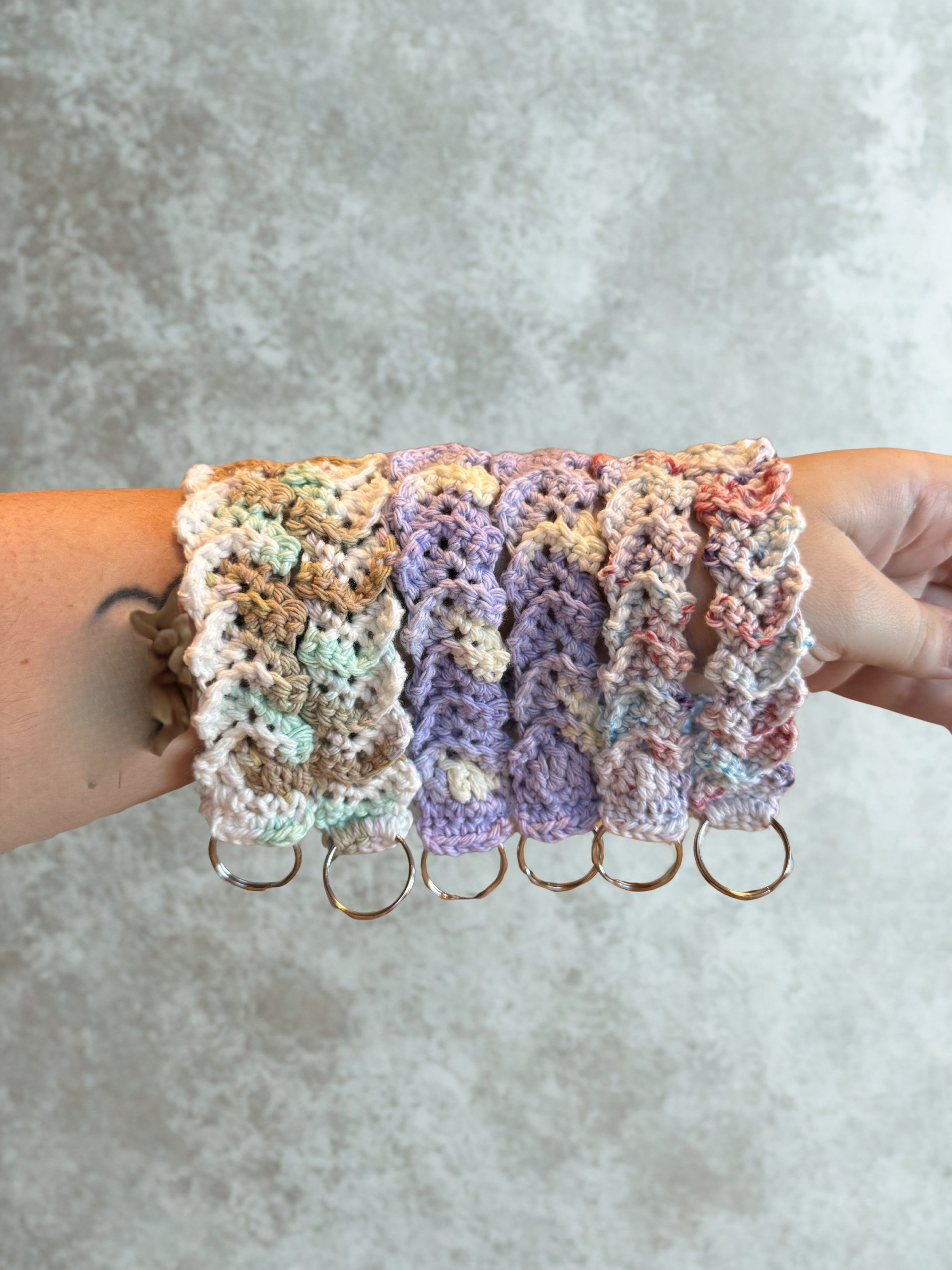 Wristlet nøkkelring/bagcharm