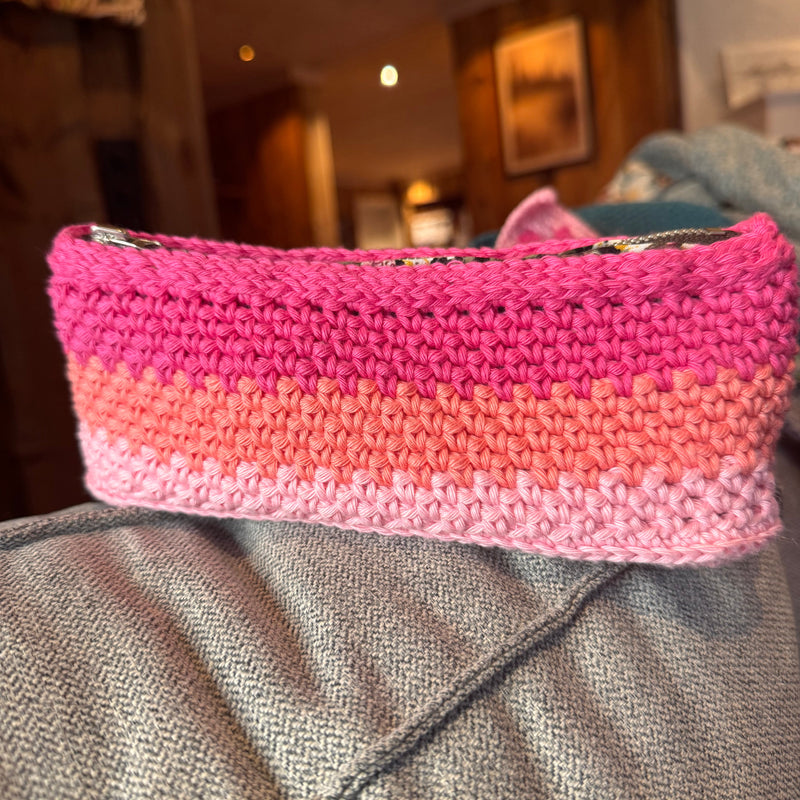 Liten sminkepung/pennal/clutch