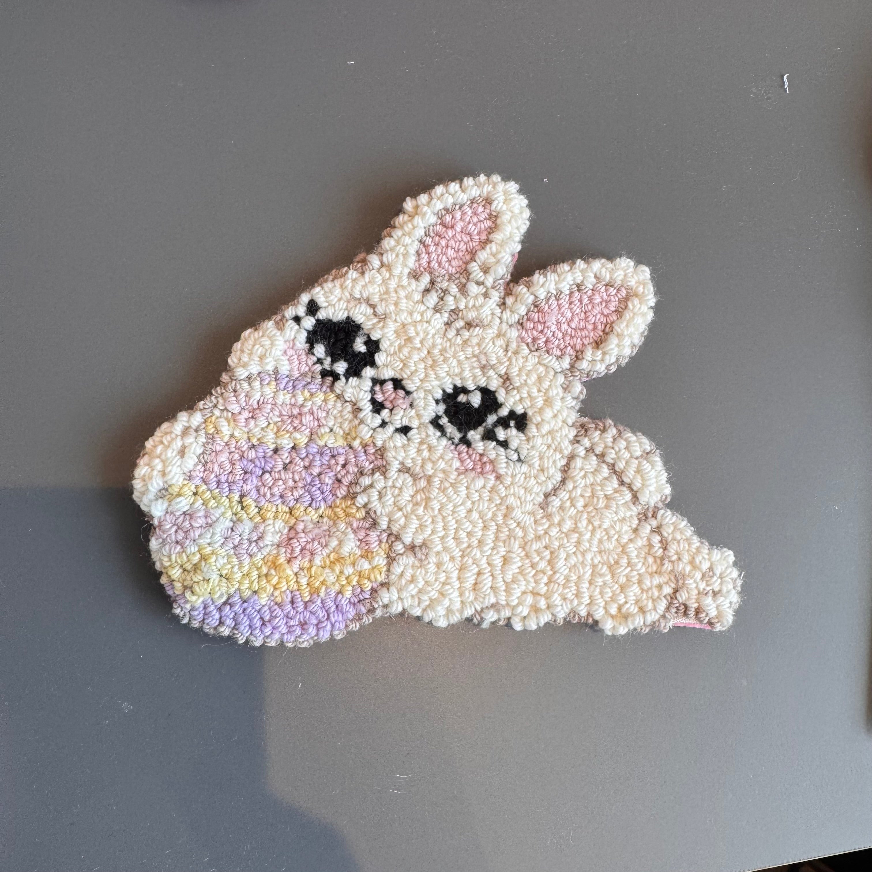 Punchneedle Drikkebrikke