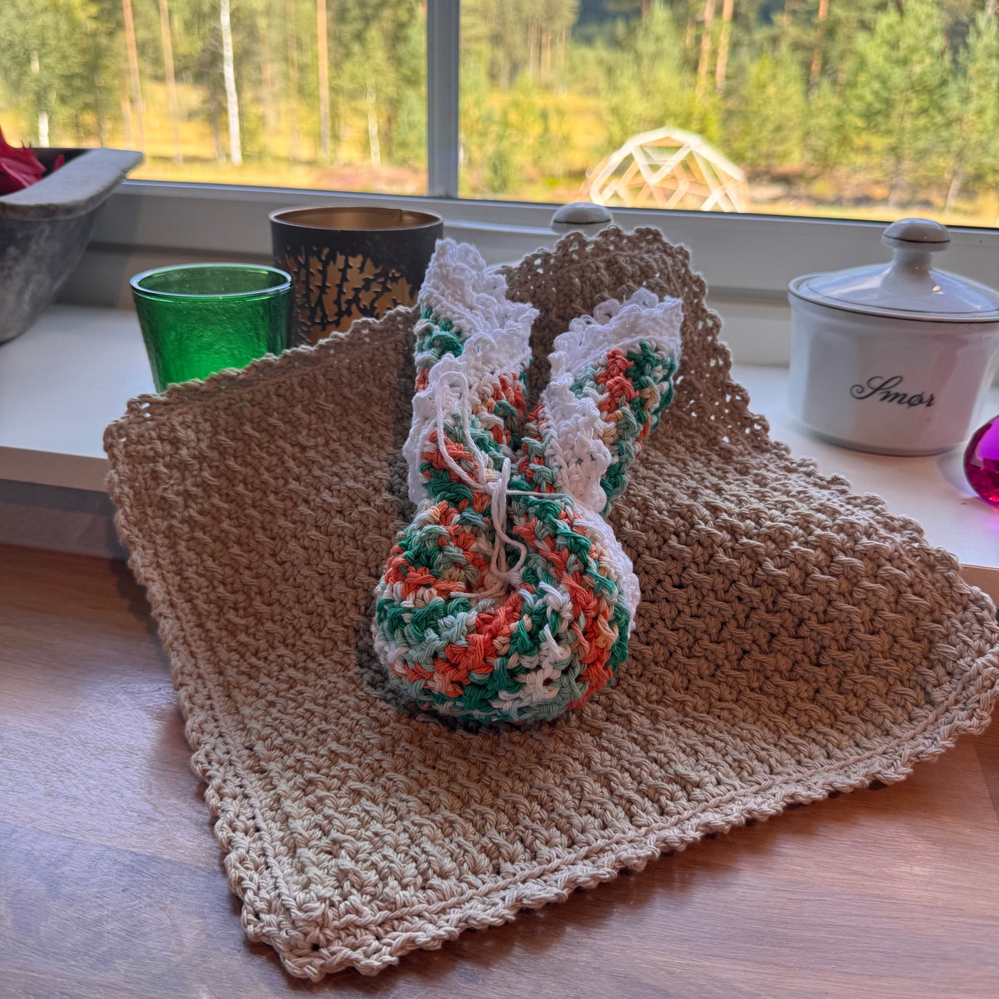 Bunny kjøkkenklut 2pakning