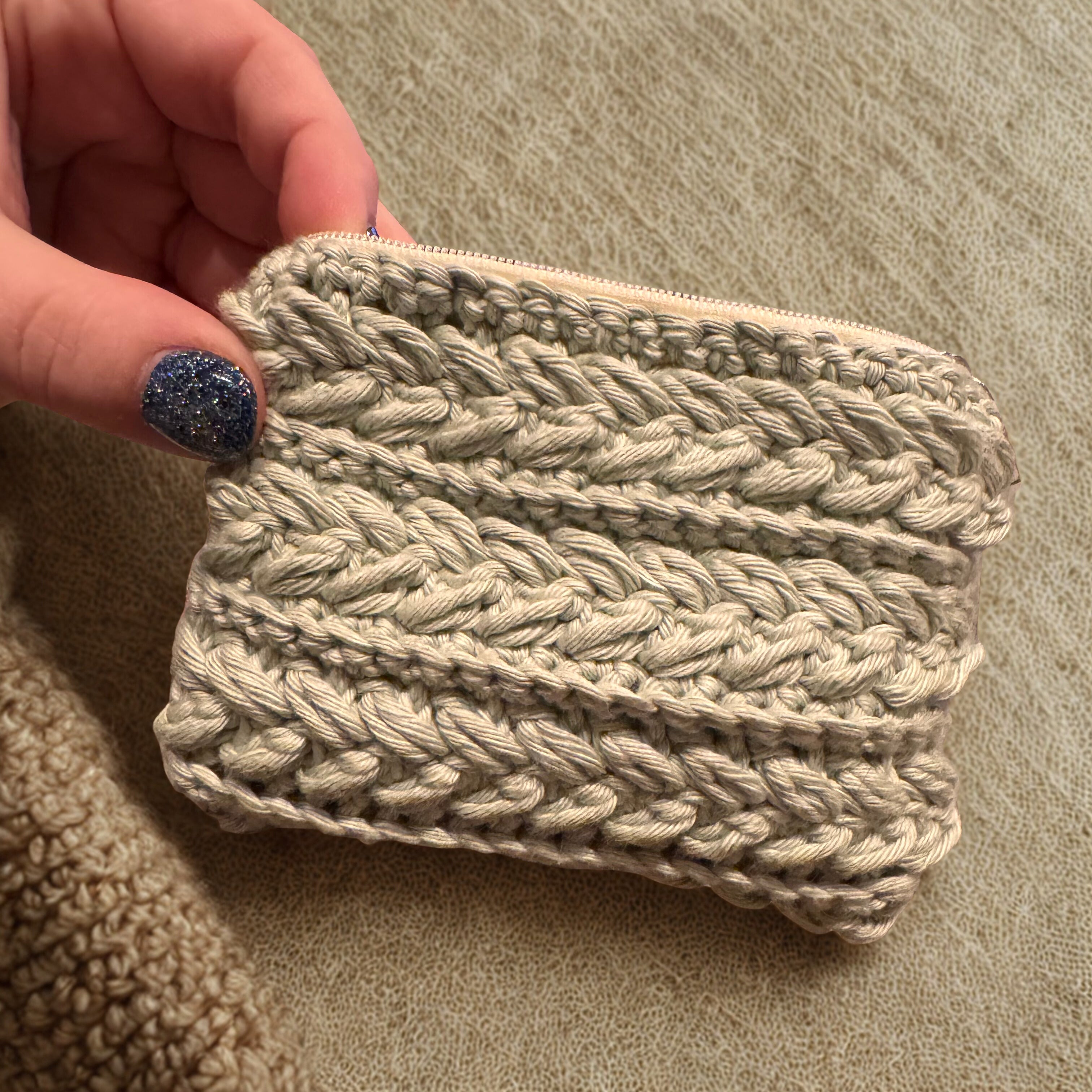 Wheatstitch veskepung