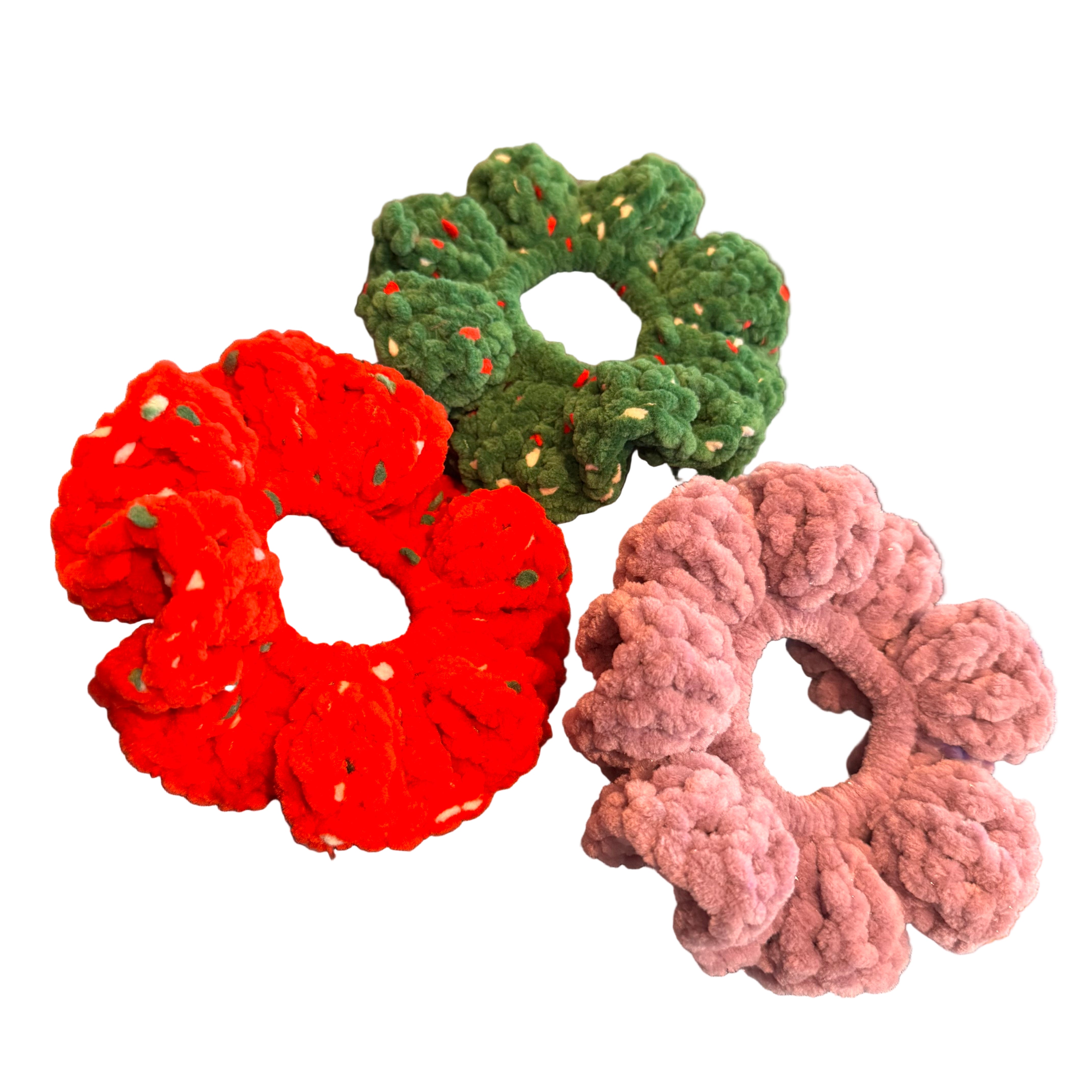 Scrunchie julebundle