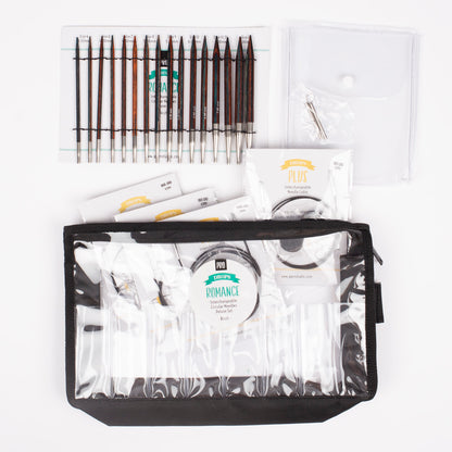 Utskiftbare rundpinner - deluxe sett