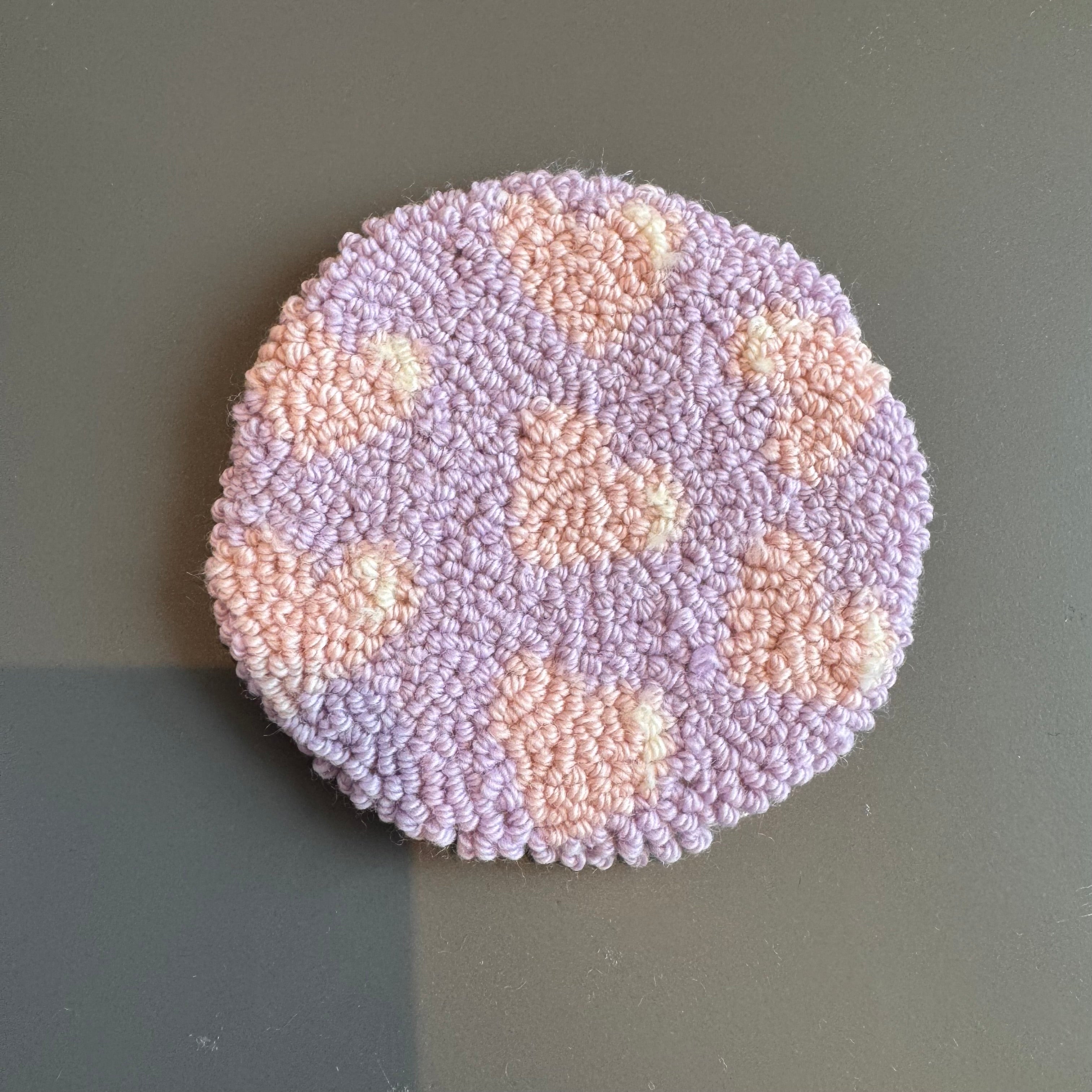 Punchneedle Drikkebrikke
