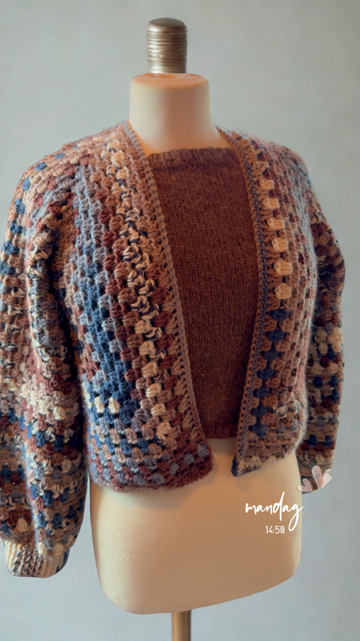 Hexagon cardigan