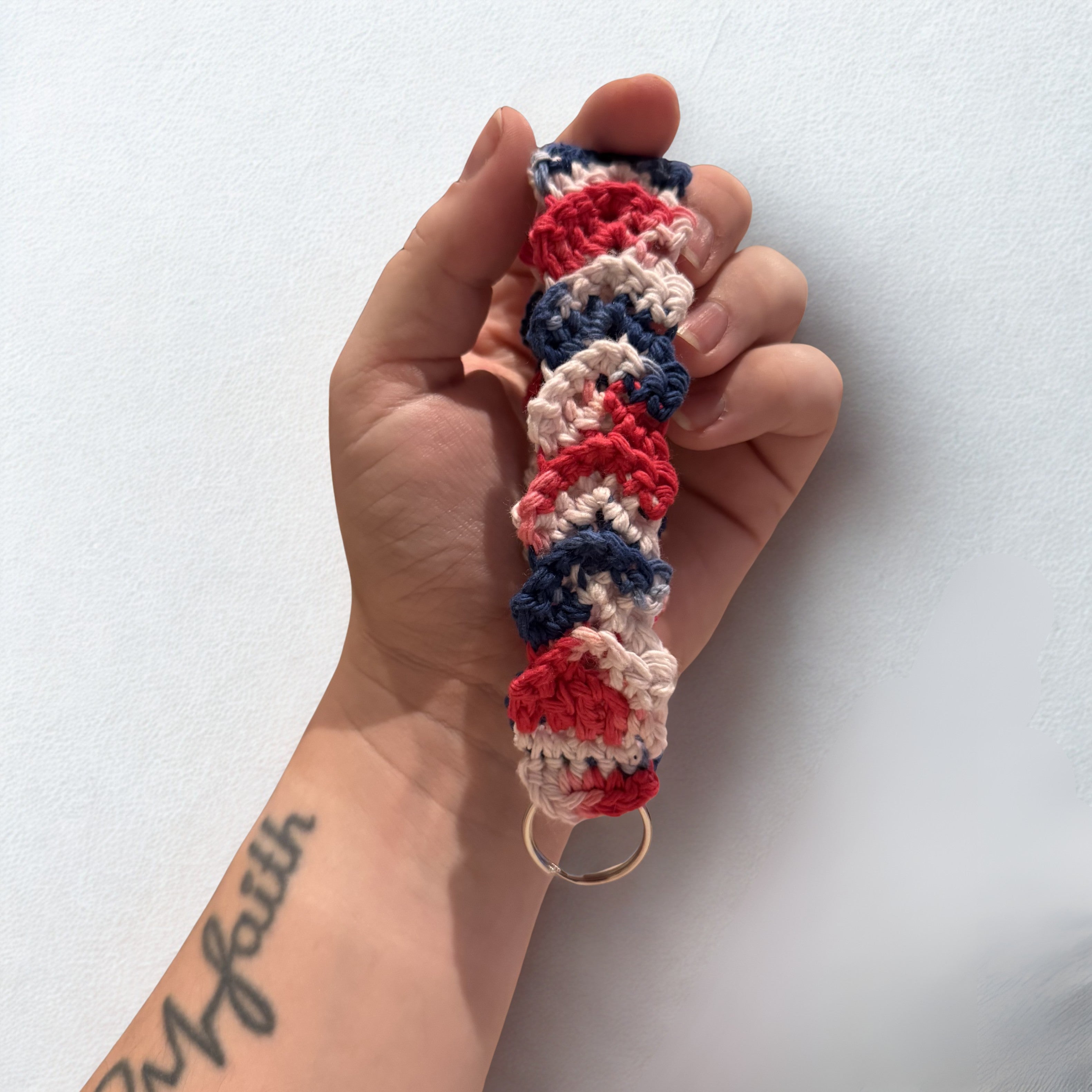 Wristlet nøkkelring/bagcharm