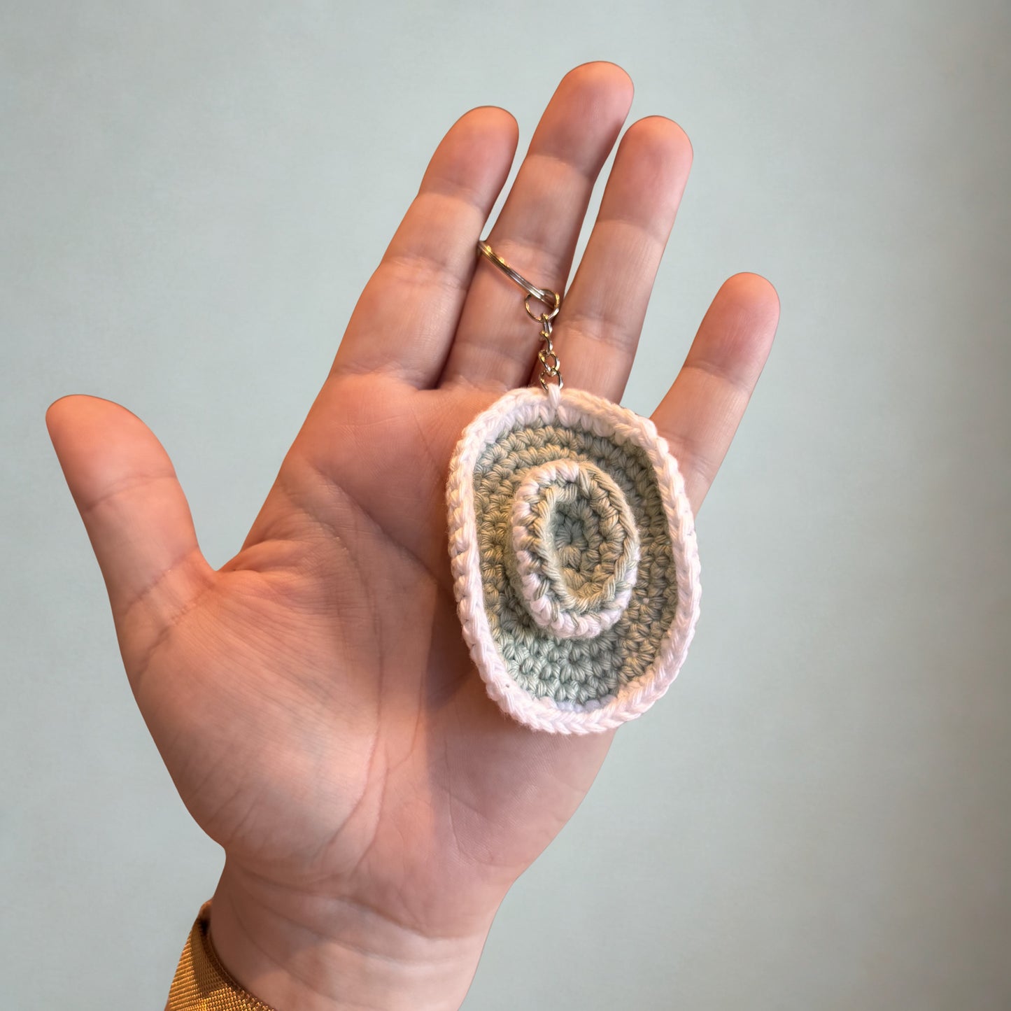 Cowboyhatt nøkkelring/charm